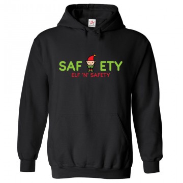Safety ELF n Safety Classic Unisex Kids and Adults Pullover Hoodie For Animated Movie Fans					 									 									